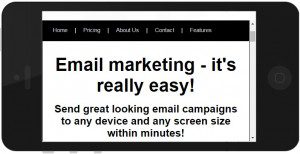 landing page template