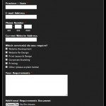 SignUp Form for Email