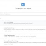 Select ActiveTrail Action
