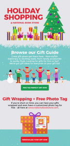 national book store email marketing