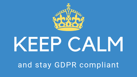 keep calm gdpr