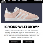 abandoned cart email example email