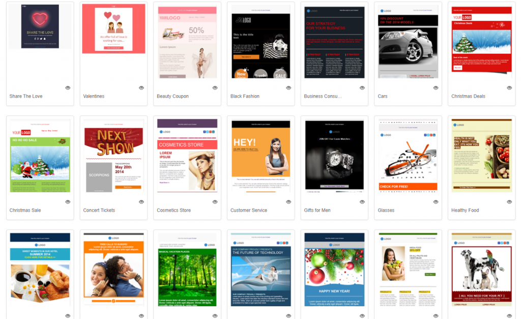 email marketing templates 2