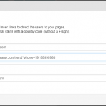 whatsapp application activetrail sharing english