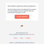 patreon email example