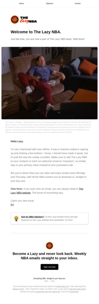 The Funny Email