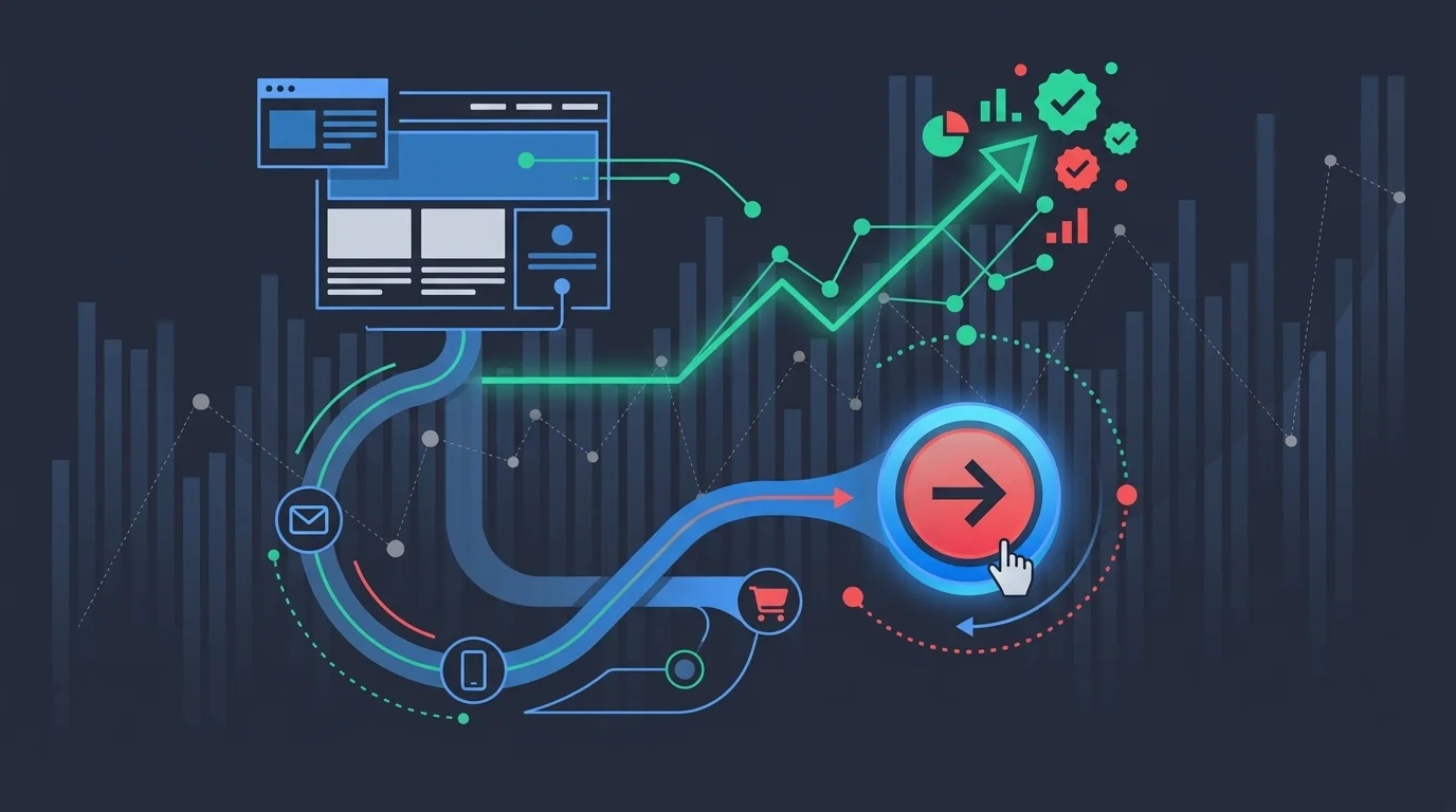 Landing page examples built around a single call to action
