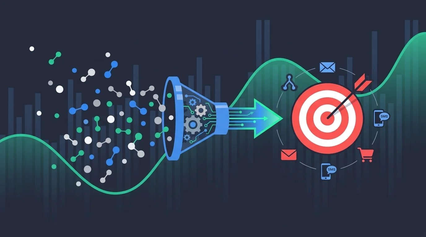 Scattered customer data turned into automated action