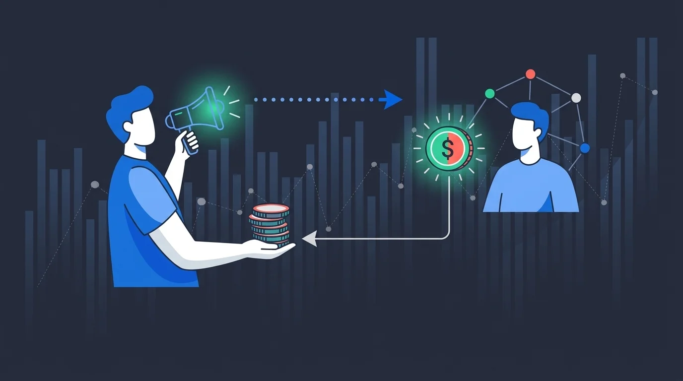 An affiliate programme paying partners for referrals