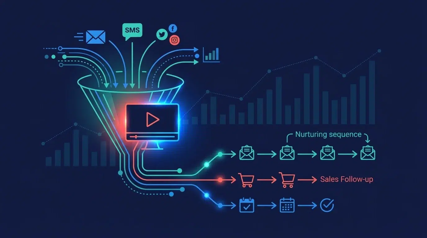 The email funnel built around a webinar