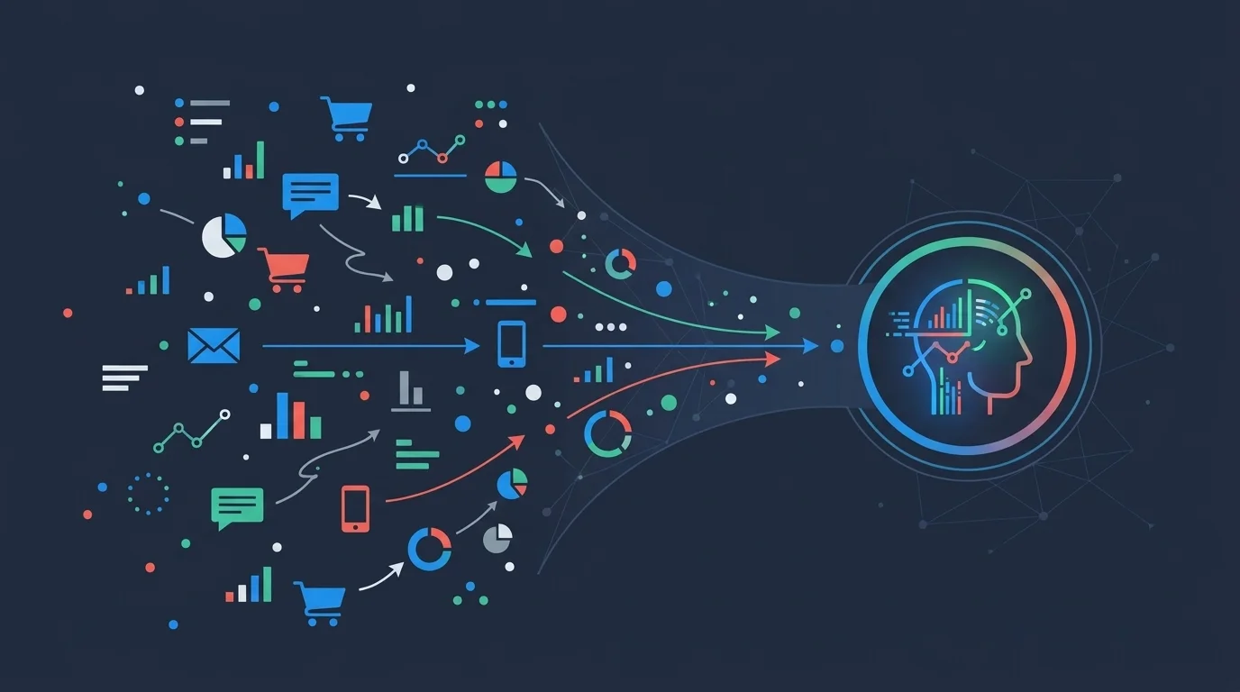 A customer data platform unifying scattered records